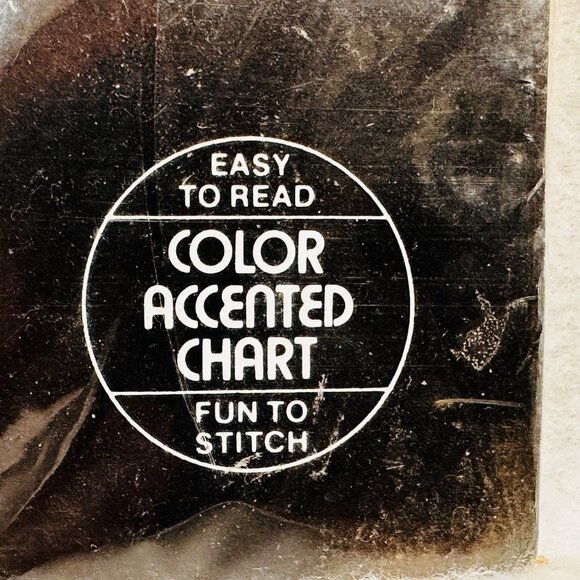 Vintage Dimensions Cross Stitch Kit Country Lamb & Bunny (1986) - New/Sealed - Picture 5 of 7